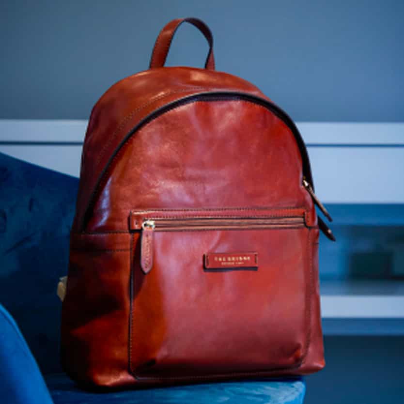 The bridge leather backpack