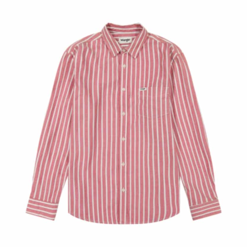 Image of a red and white striped shirt