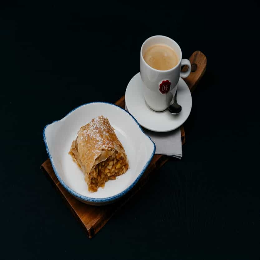 Apple Cake with Coffee