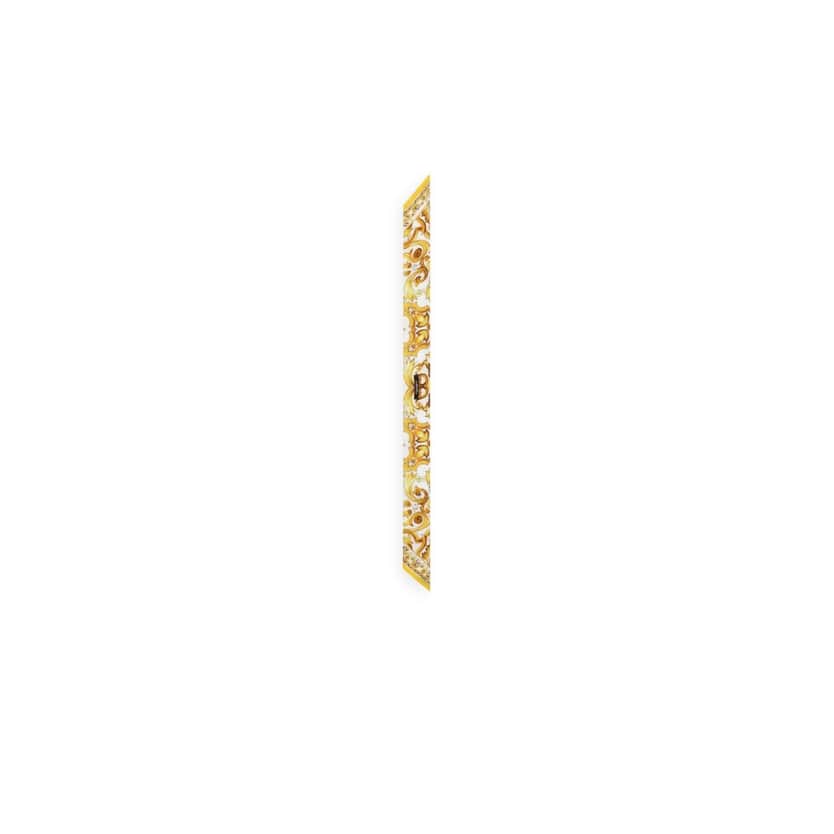 Majolica-print twill headscarf (6 x 100)