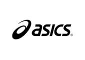 Brand logo for ASICS /
