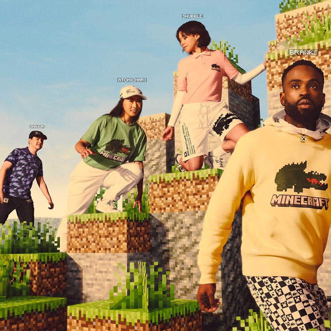 McArthurGlen Lacoste x Minecraft
